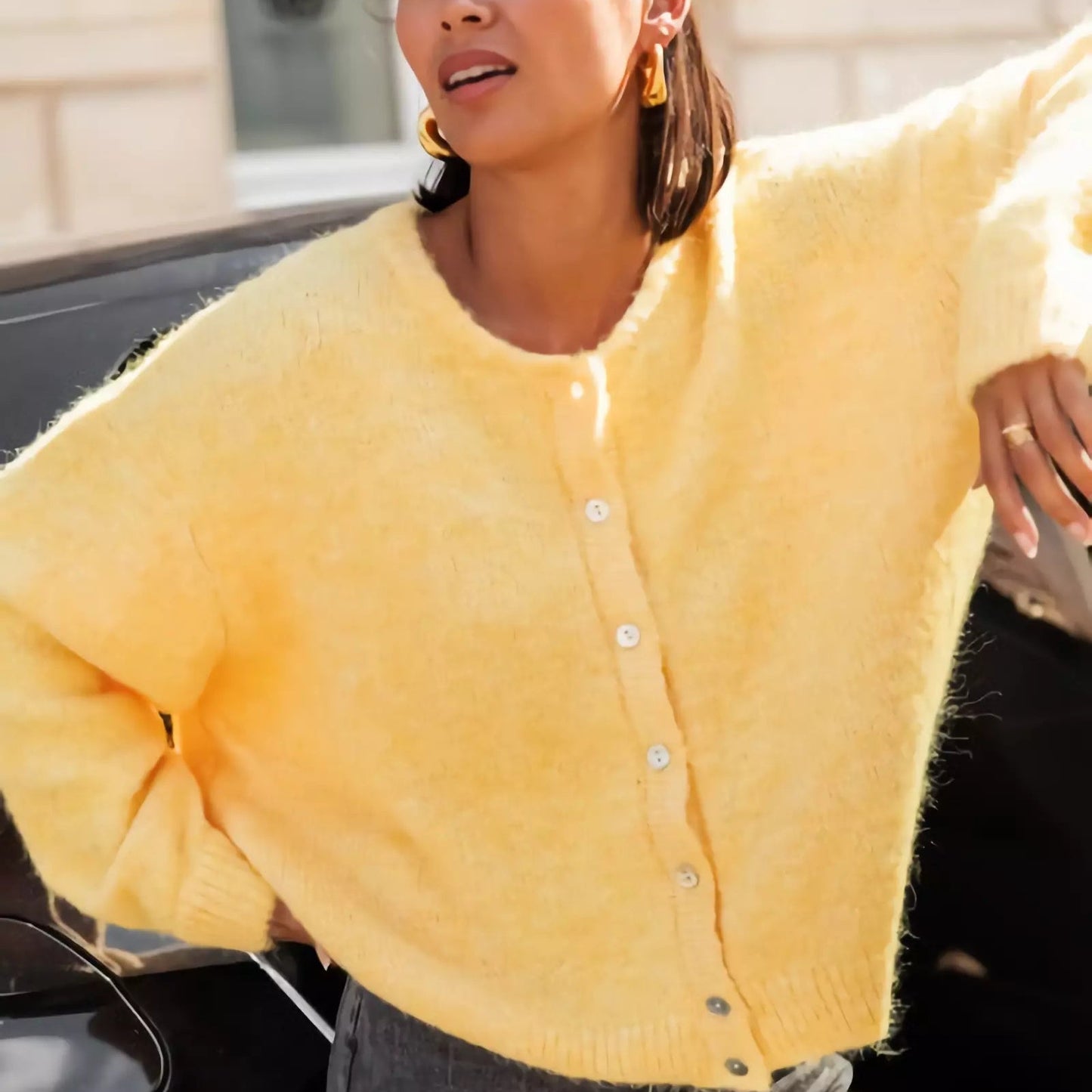 Maya | Pull Oversize en Laine