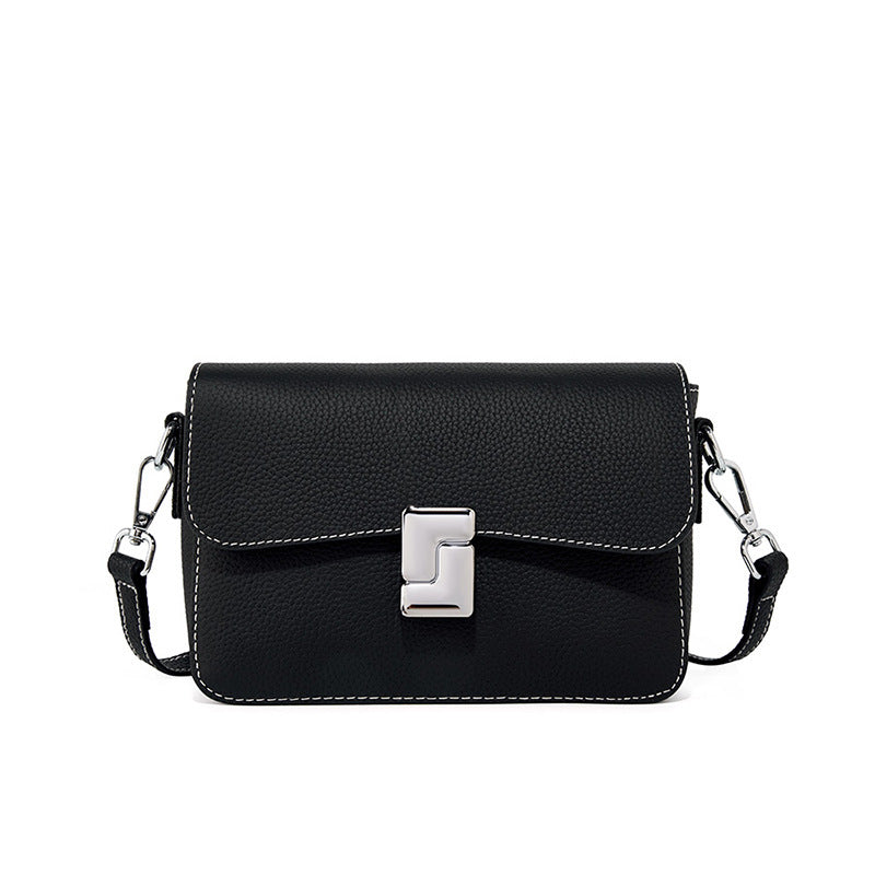 Sac à bandoulière Carré en Cuir