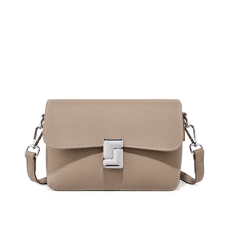Sac à bandoulière Carré en Cuir
