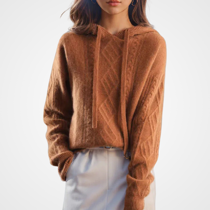 AutumnChic | Pull À Capuche Géométrique