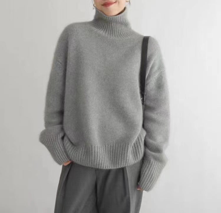 PureWool | Pull Col Roulé Douillet