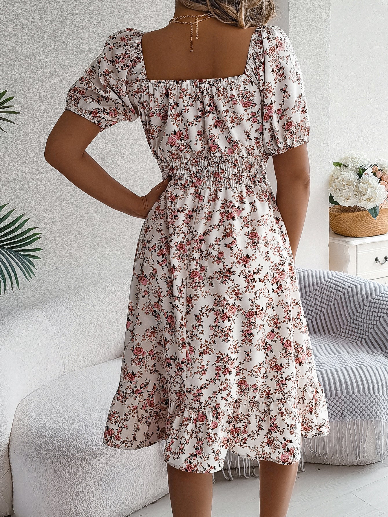 Robe Iris | Robe Florale – Élégance au Quotidien
