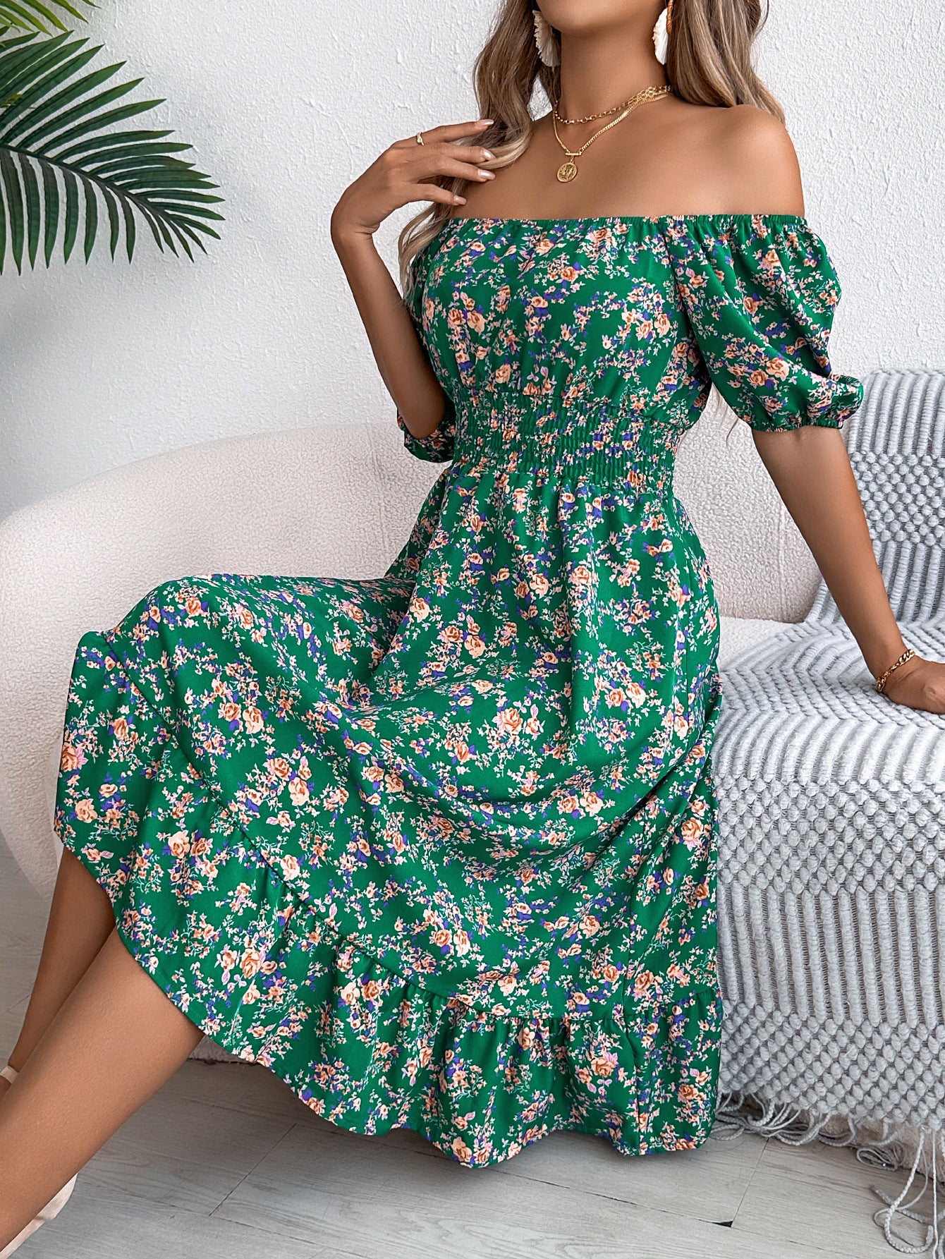 Robe Iris | Robe Florale – Élégance au Quotidien