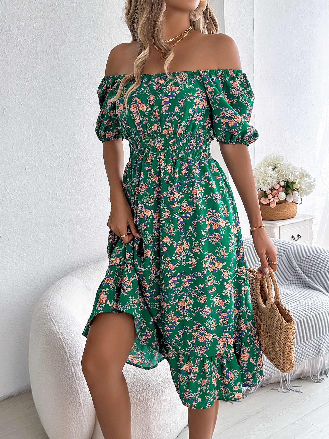 Robe Iris | Robe Florale – Élégance au Quotidien