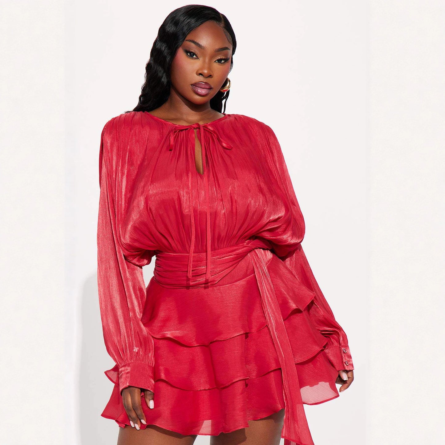 Robe Shana | Robe Volantée Style Français – Élégance au Quotidien