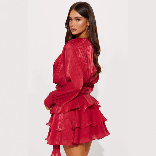 Robe Shana | Robe Volantée Style Français – Élégance au Quotidien