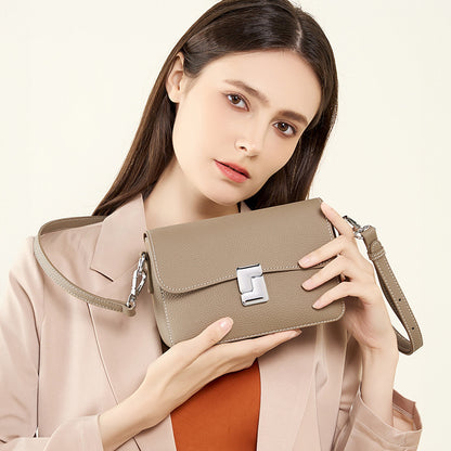 Sac à bandoulière  Carré en Cuir